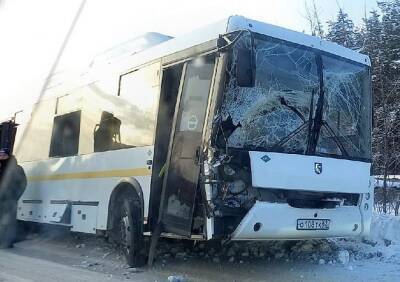 В Касимове автобус попал в серьезное ДТП