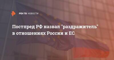 Постпред РФ назвал "раздражитель" в отношениях России и ЕС