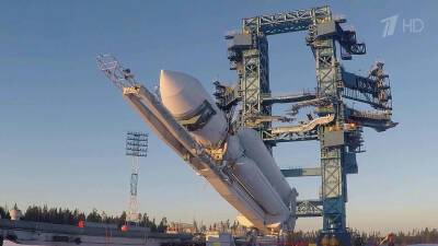 С космодрома Плесецк успешно запустили ракету-носитель «Ангара-А5» с разгонным блоком нового поколения