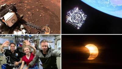 Изучение Марса, стыковка «Науки» и киносъёмки на орбите: главные космические события 2021 года