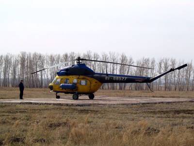 В Удмуртии потерпел крушение вертолет Ми-2