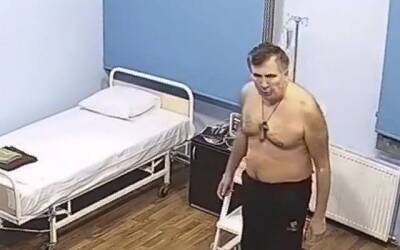 Саакашвили потерял сознание в госпитале