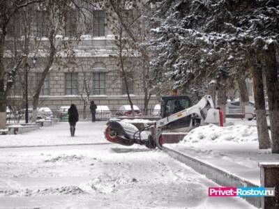 В ближайшие часы 28 декабря снегопад в Ростове сменится дождем