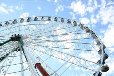 К новому сезону обновят колесо обозрения в казанском парке «Кырлай»