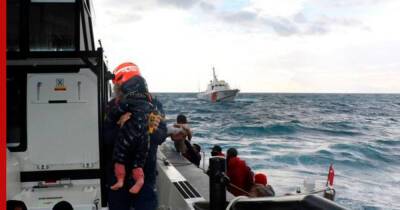 В Турции затонула лодка с мигрантами на борту