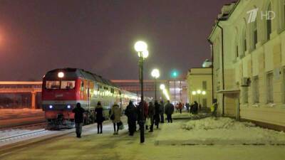 Первый поезд из Йошкар-Олы отправился в Санкт-Петербург