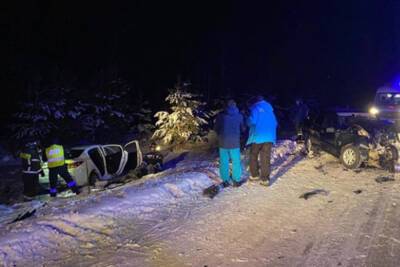 Оба водителя скончались в страшном ДТП под Челябинском - фото машин после аварии