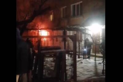 Во Львове при масштабном пожаре в жилом доме погибли три человека