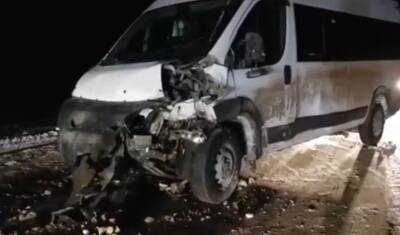 В Иглинском районе Башкирии произошло ДТП с пострадавшими с пассажирским автобусом