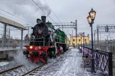 Обновленный ретропоезд выполнит рейс между Чудово и Великим Новгородом 1 января