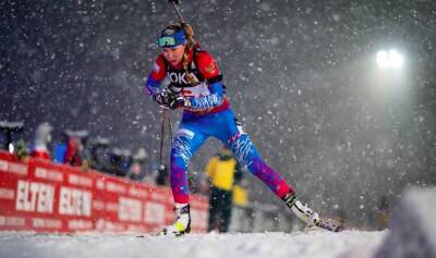 Новосибирская биатлонистка Евгения Буртасова заняла второе место в Рождественской гонке в Германии