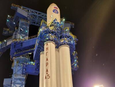Военные запустили ракету-носитель «Ангара-А5» с космодрома Плесецк