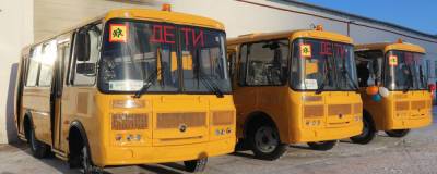 14 новых автобусов поступило в школы Иркутского района Приангарья