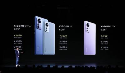 Xiaomi представила новые флагманские смартфоны