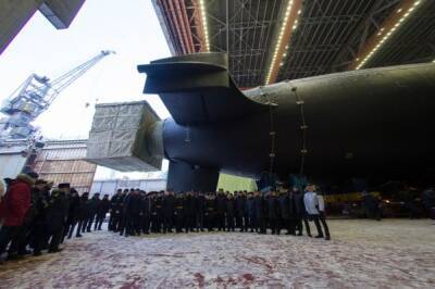 Подводный ракетоносец «Генералиссимус Суворов» войдет в состав ВМФ в 2023 году