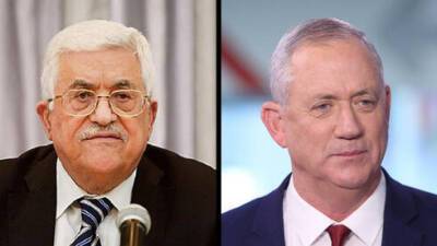 Деньги или интифада: о чем договорился Ганц с Абу-Мазеном на встрече в Израиле