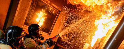 В ковидарии Красноярска случился пожар, пять человек получили ожоги