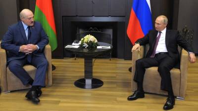 БЕЛТА: встреча Лукашенко и Путина проходит в Петербурге