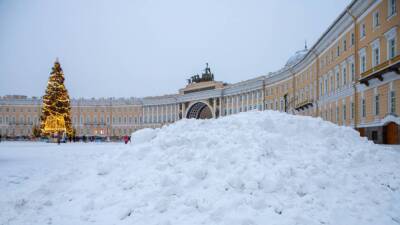 Петербуржцев ожидает новый снежный коллапс после циклона «Себастьян»