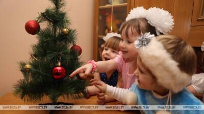 МАРТ поздравил воспитанников Дома ребенка №1 в Минске с новогодними праздниками