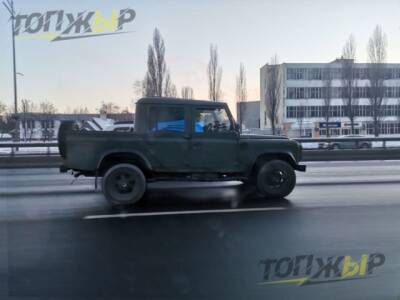 В Киеве был замечен внедорожник «Козак» (ФОТО)