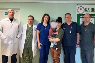 В Воронежской областной больнице спасли малыша с опухолью сердца