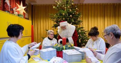 Рождественская почта Германии сообщила о рекордном количестве ответов на письма Санта Клаусу
