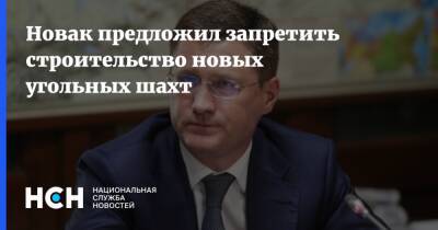 Александр Новак - Новак предложил запретить строительство новых угольных шахт - nsn.fm - Россия