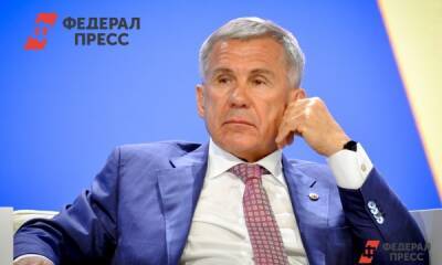 Глава Татарстана Минниханов высказался о запрете называться президентом