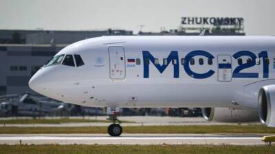 Самолёт МС-21 планируется поставлять с третьего квартала 2022 года