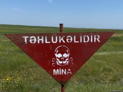 В 2021 году территория площадью более 13 тысяч гектаров очищена от мин и неразорвавшихся боеприпасов - минобороны Азербайджана