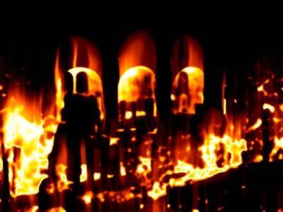 В Туве сгорел морг — здание уничтожено полностью, о состоянии тел данных нет