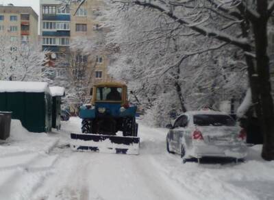 В ВГА Лисичанска отчитались об уборке снега на улицах города