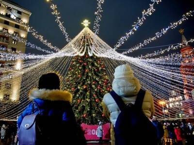 Петр Бирюков: 1,6 тыс. новогодних и рождественских праздничных плакатов украсили Москву