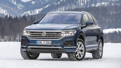 Volkswagen представит в России новые версии Touareg и Taos в 2022 году