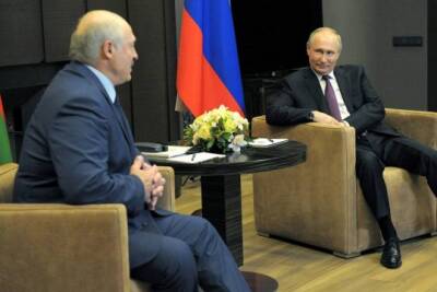 Состоялись переговоры Владимира Путина и Александра Лукашенко