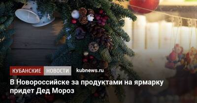 В Новороссийске за продуктами на ярмарку придет Дед Мороз