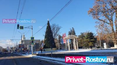 В Ростове сегодня, 28 декабря, откроется главная городская новогодняя елка