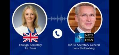 Британия и НАТО обсудили ситуацию на Украине