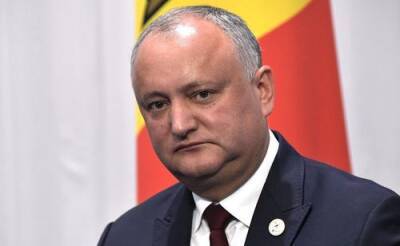 Экс-президента Молдавии Игоря Додона подозревают в хищении 12 миллионов долларов