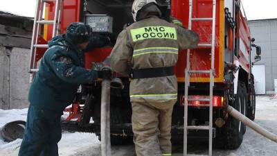 Названа предварительная причина пожара в госпитале в Красноярске