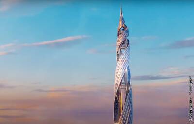 "Газпром" предложил Петербургу 555-метровый небоскреб в виде спирали