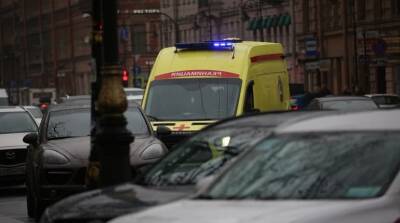 Mercedes Benz - Mercedes протаранил отбойник на ЗСД, пострадал двухлетний ребенок - neva.today - Санкт-Петербург - район Кировский, Санкт-Петербург