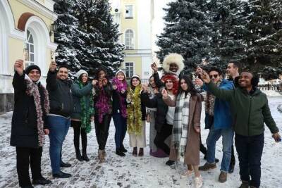 Новогодний марафон пожеланий запустили студенты Северного Кавказа