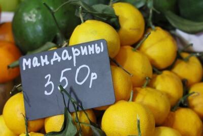 В России за год мандарины подорожали на 25%