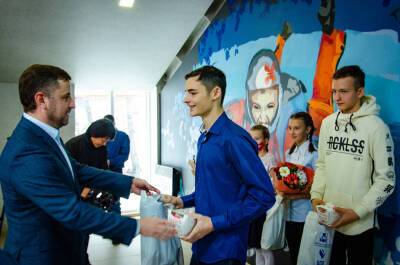 На Сахалине чествовали чемпионов аэротрубных дисциплин