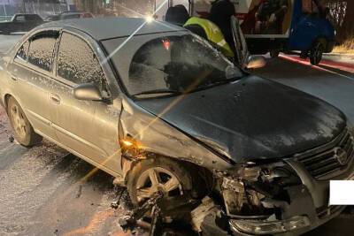 В Рязани в ДТП с участием Kia и Nissan пострадали двое