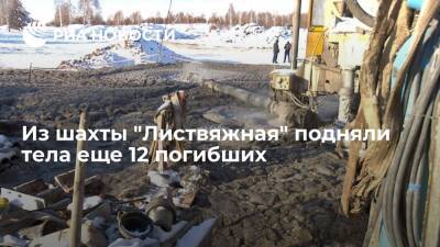 Еще 12 тел погибших при взрыве метана подняли из шахты "Листвяжная"