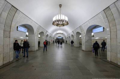 На станции московского метро «Пушкинская» подрались два пассажира