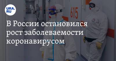 В России остановился рост заболеваемости коронавирусом
